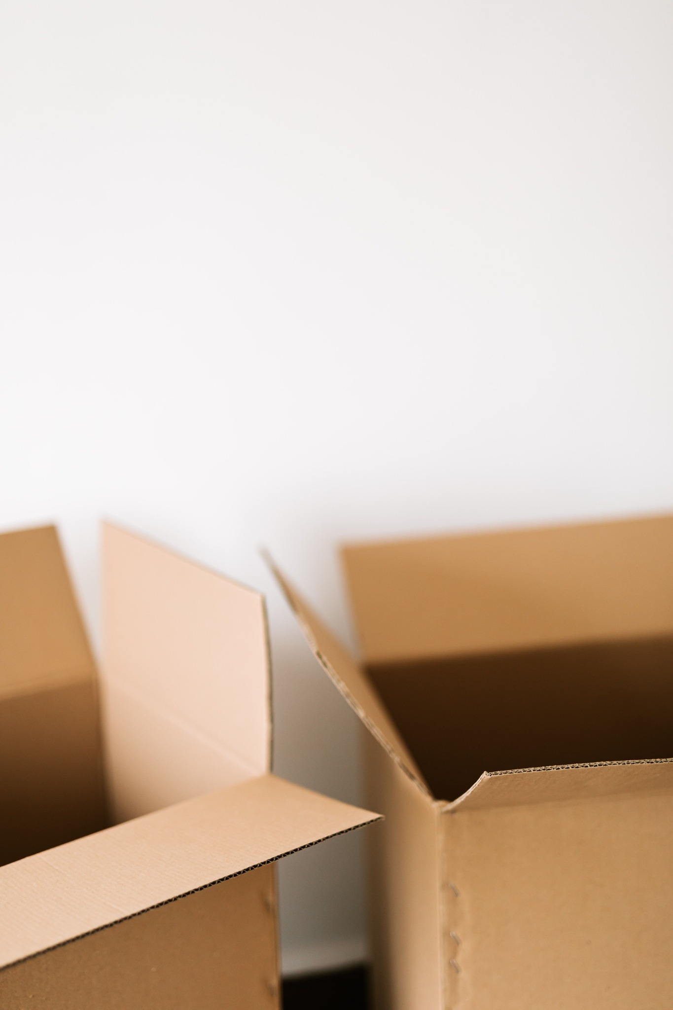 Parcel packing boxes